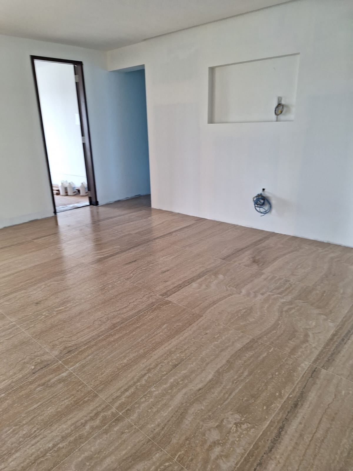 Porcelain tile polish, HDB bedroom